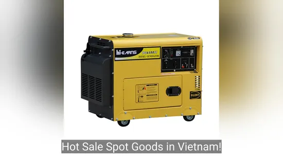  Hot Sale Spotware in Vietnam!  5 kW 6 kW 7 kW Diesel-Stromgenerator-Set für den Heimgebrauch